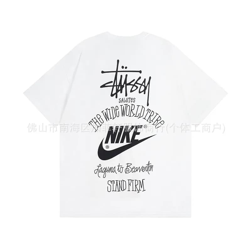 Stüssy Dice Logo Tee Dice Print — 913白色