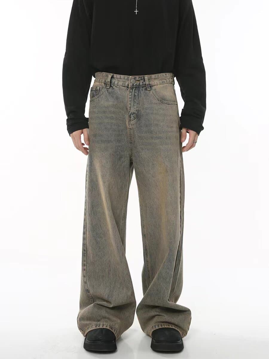 Levi's Wide-Leg Jeans Washed Grey