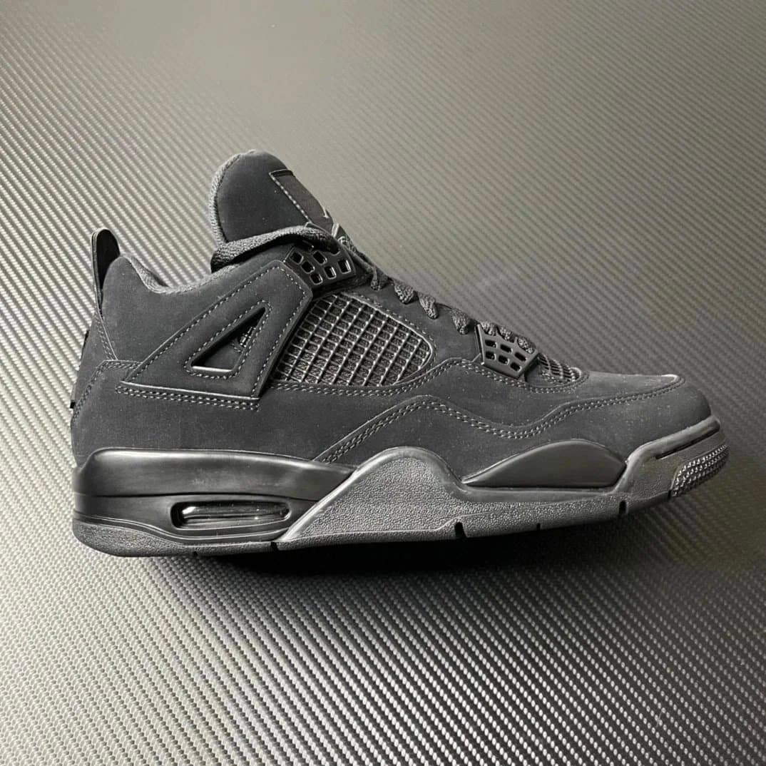 Air Jordan 4 Olive — 新G/X版1.0 · CU1110-010全黑