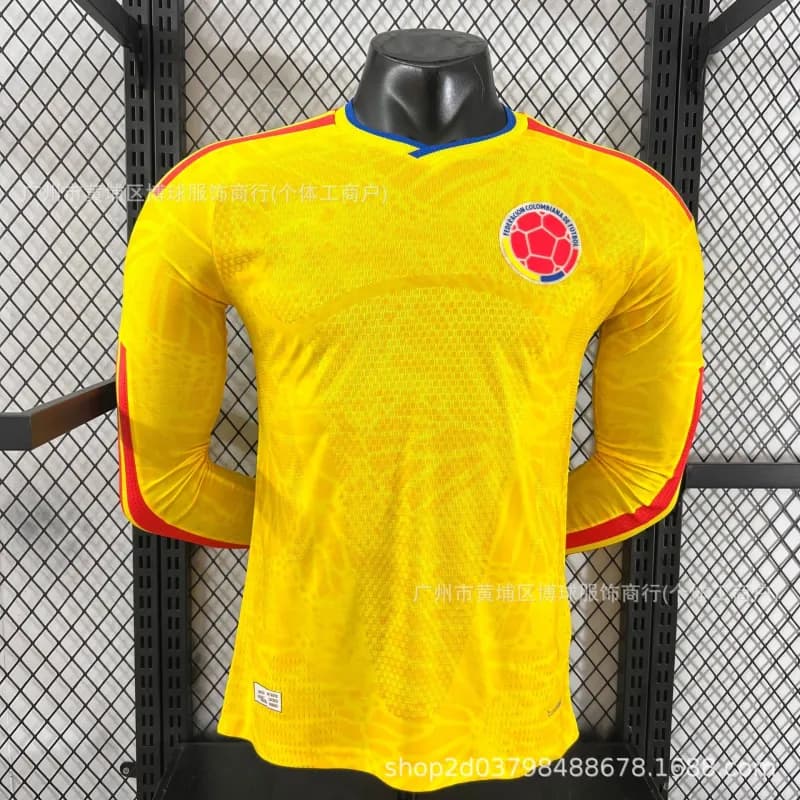 Nike Canada National Team Jersey Home — 26-27哥伦比亚主场【长袖】【球员版】