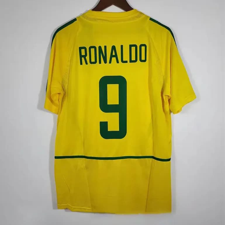 Adidas Germany Home Jersey Müller #13 2014 World Cup — 2002巴西主场 9号