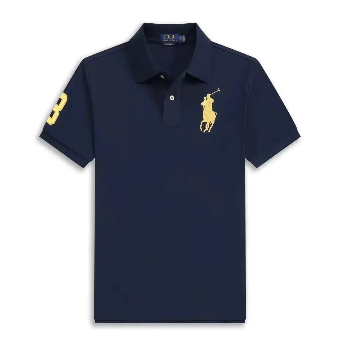 Polo Ralph Lauren Polo Tee Heather Grey — 12