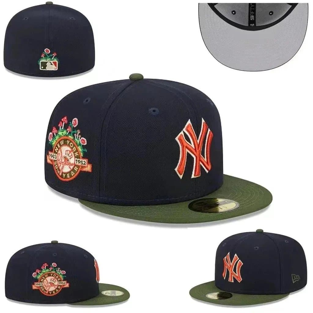 New Era × MLB 59FIFTY Fitted Cap LA Dodgers World Series Patch — 19*Top quality
