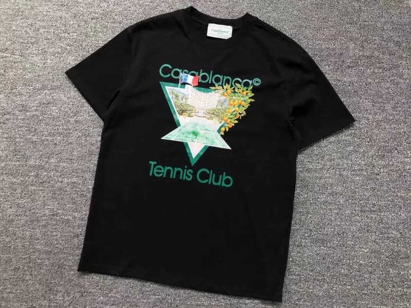 Casablanca T-Shirt Unity Is Power Graphic — 881 black