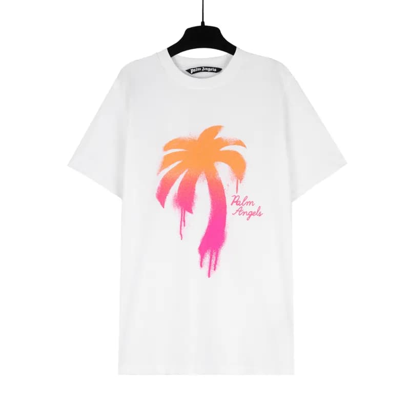 Palm Angels Tee Palm Tree Logo — 2213白