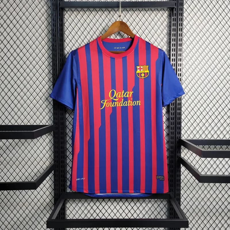 Adidas Real Madrid Away Jersey Siemens Sponsor — 11-12巴萨主场