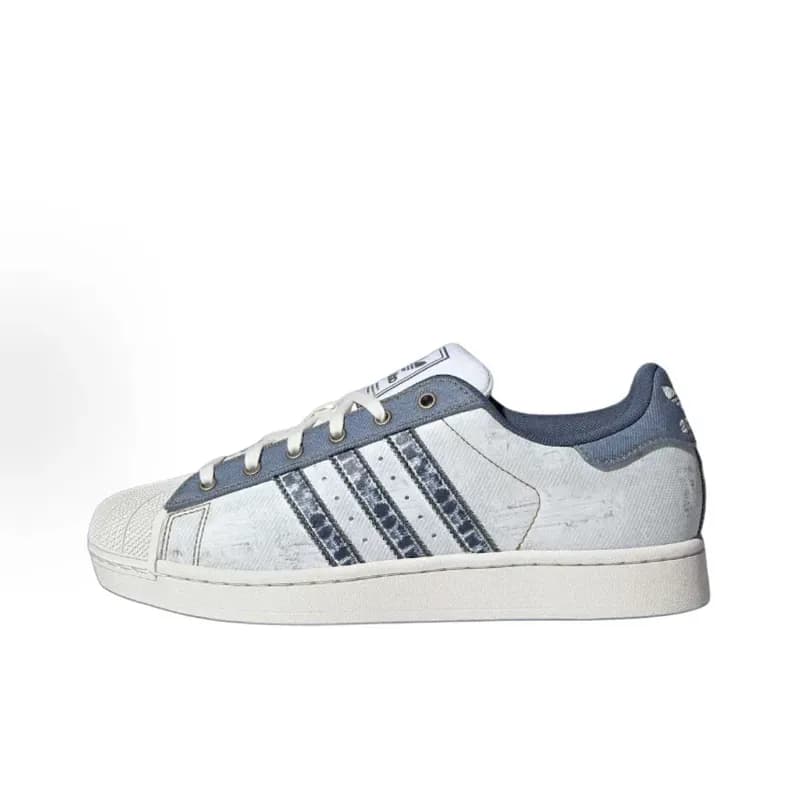 Adidas Superstar Leopard Print — 做旧牛仔蓝