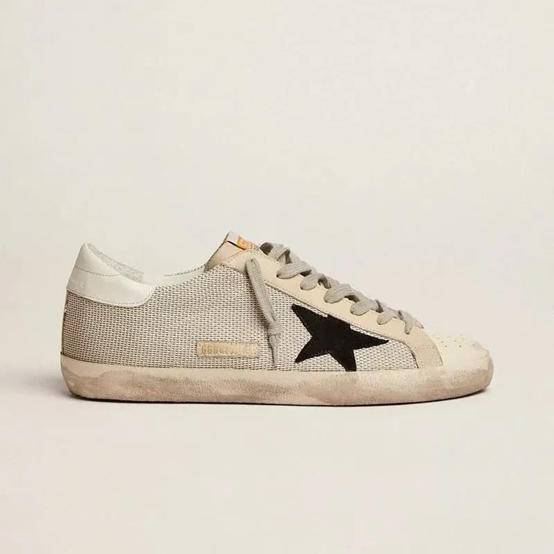 Golden Goose Superstar Distressed Mesh