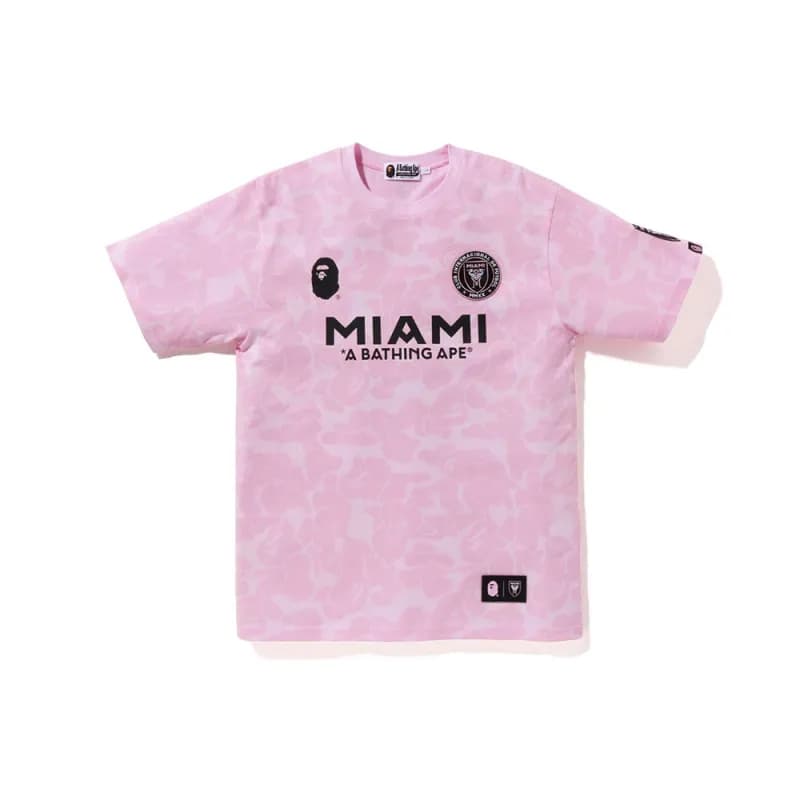 BAPE Ape Head Tee Plaid Ape Head — 1930 粉色