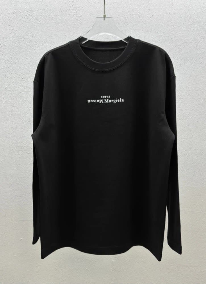 Off-White Long Sleeve Tee Industrial Tag Print — 5