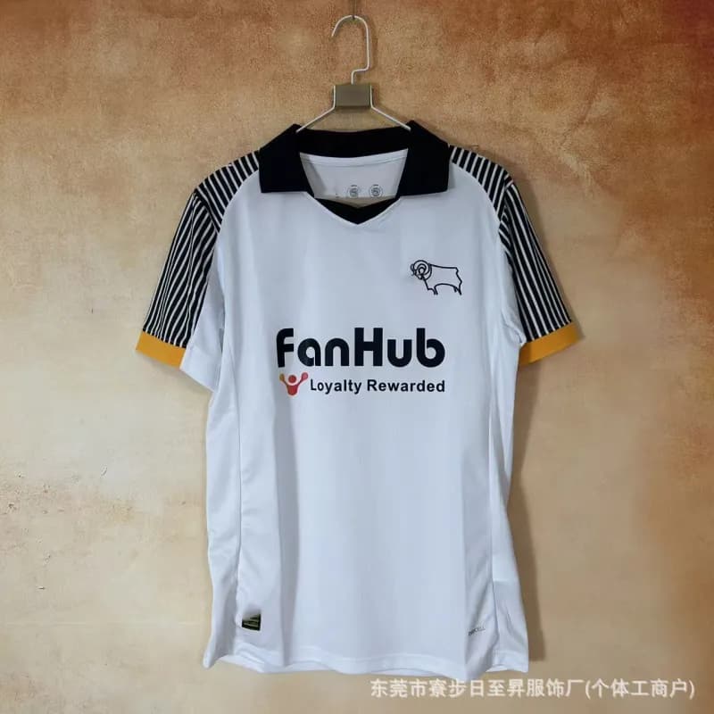 Puma Derby County Away Shirt FanHub Sponsor Edition