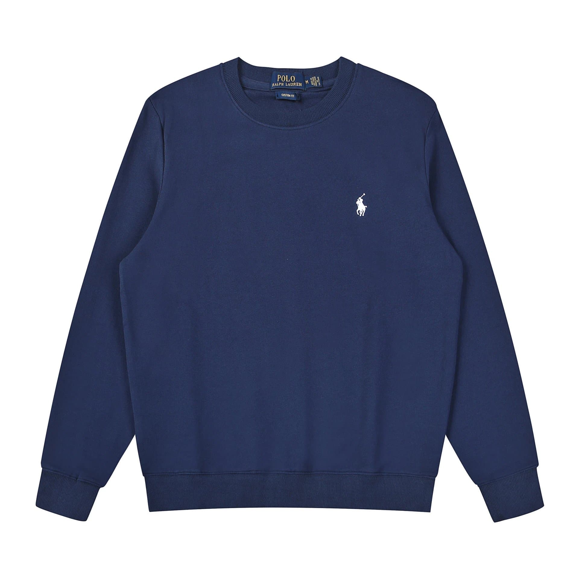 Polo Ralph Lauren Polo Bear Sweatshirt Dodgers Baseball — 棉圆领宝蓝-白标