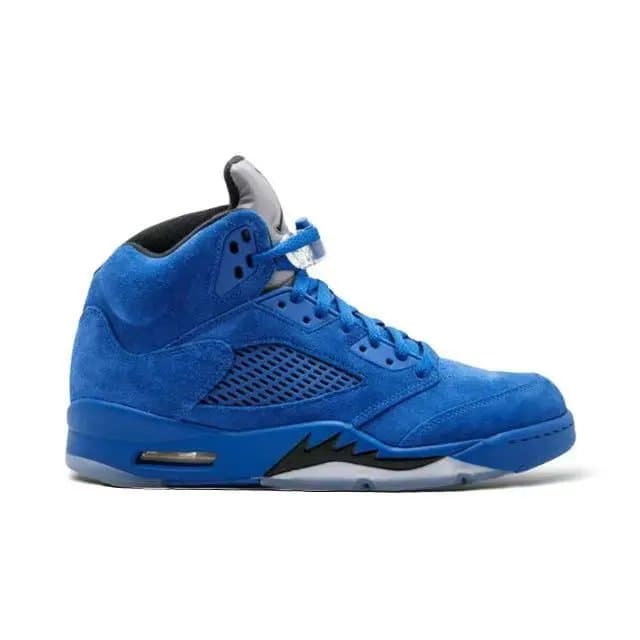 Air Jordan 5 Fire Red — blue
