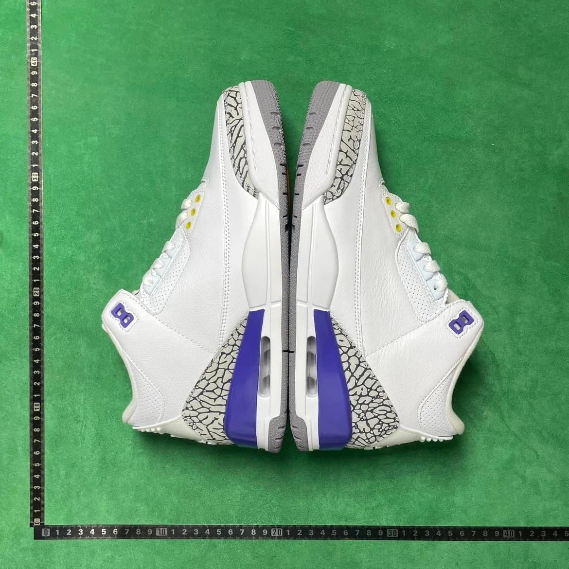 Air Jordan 3 Travis Scott — 16号白黄紫869802 907