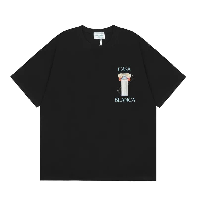 Casablanca Graphic Tee Casa Blanca Column Print