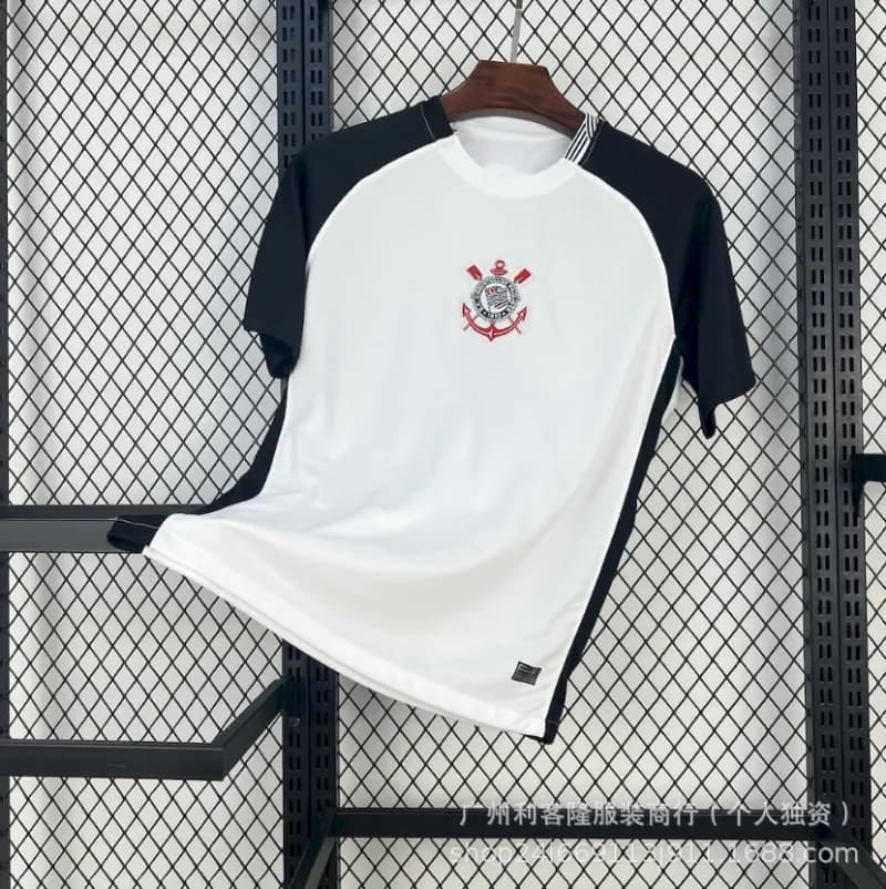 Adidas Raglan T-Shirt Corinthians Logo