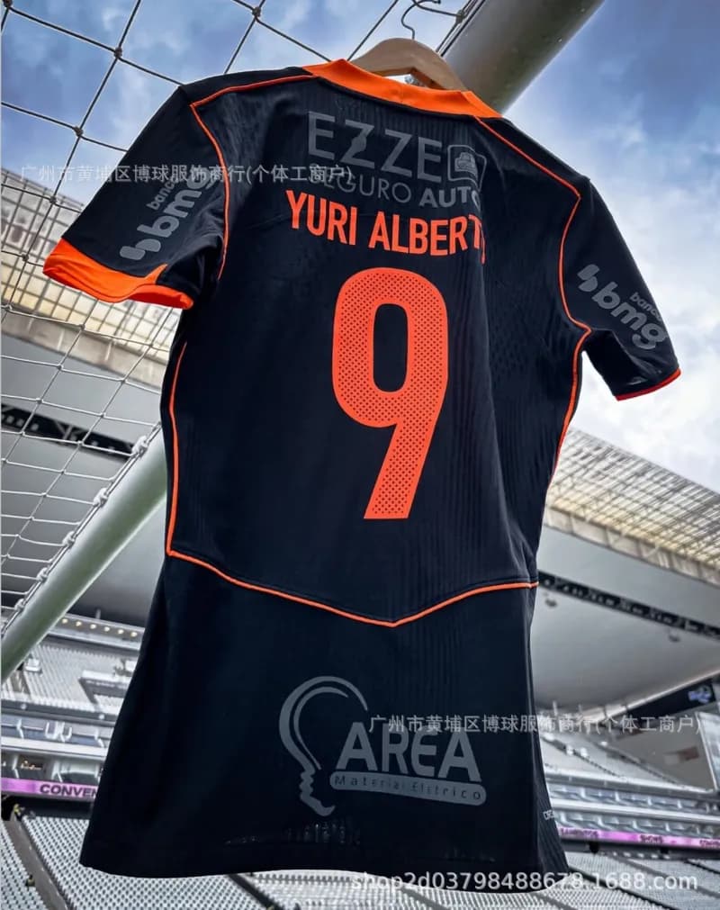 Flamengo Home Jersey 2023-24 — 科林蒂安二客场-赞助商广告版