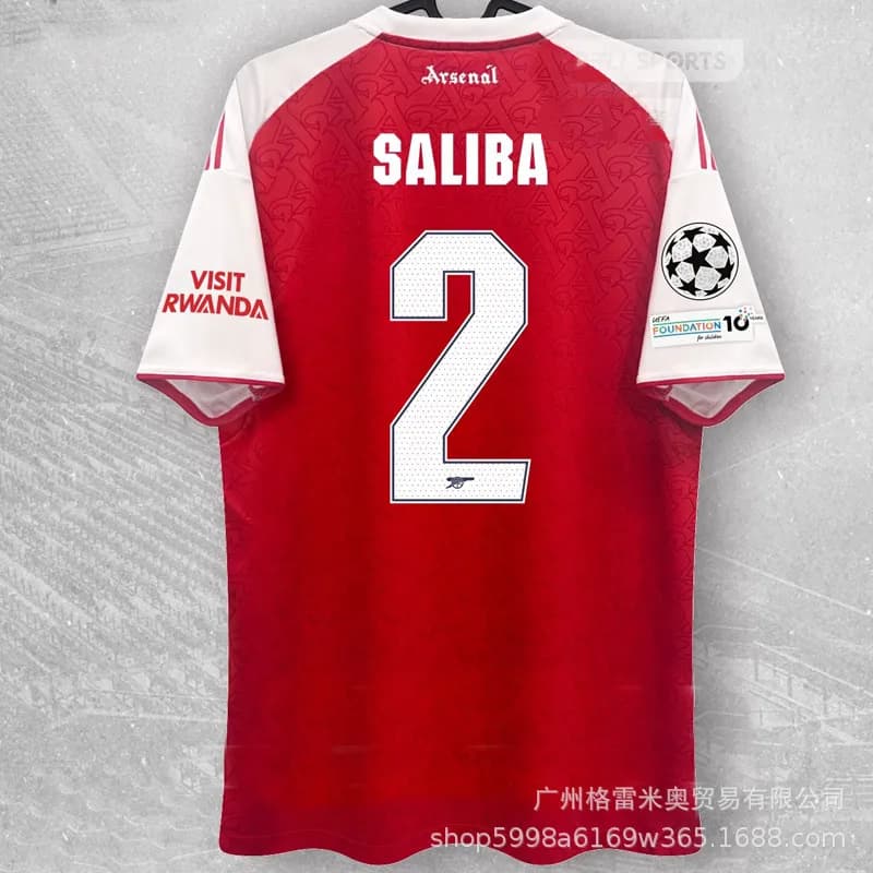 Nike Player Jersey Vitinha #17 — 25-26阿森纳主场2号球星加欧冠球公平条