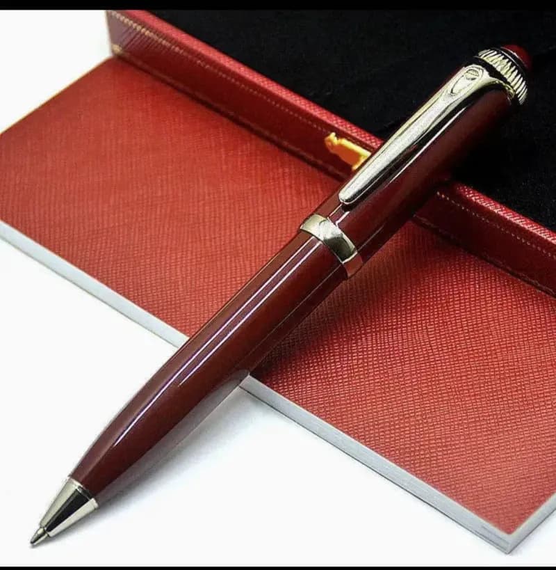 Cartier Ballpoint Pen Classic Black with Chrome Trim — 6款