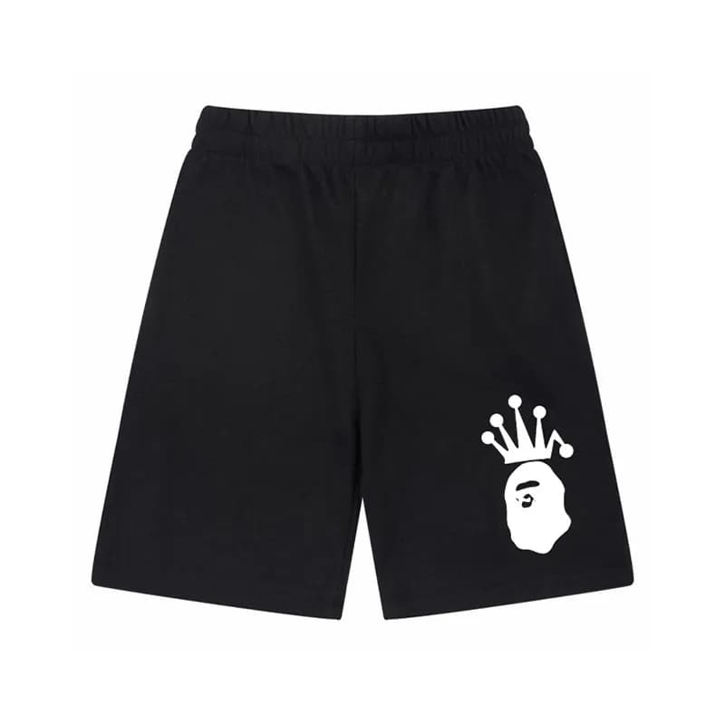 BAPE Crown Ape Head Shorts Crown Logo