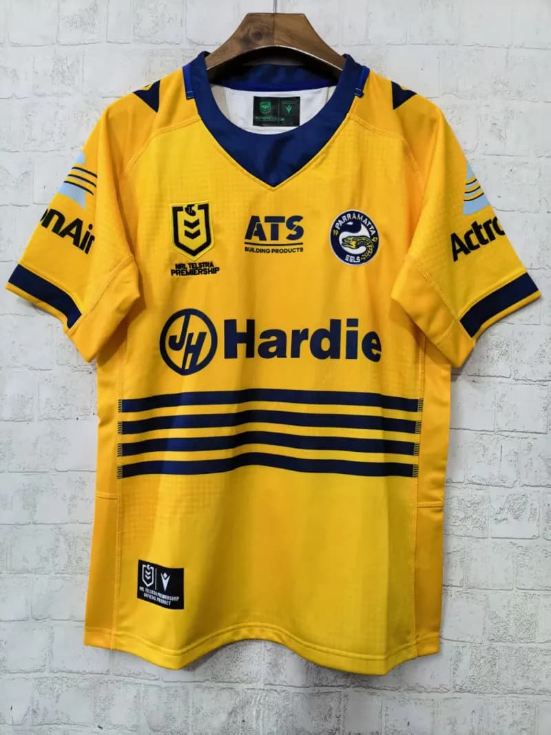 Puma Canberra Raiders Jersey 2024 Home — 2026鳗鱼黄 S-7xl