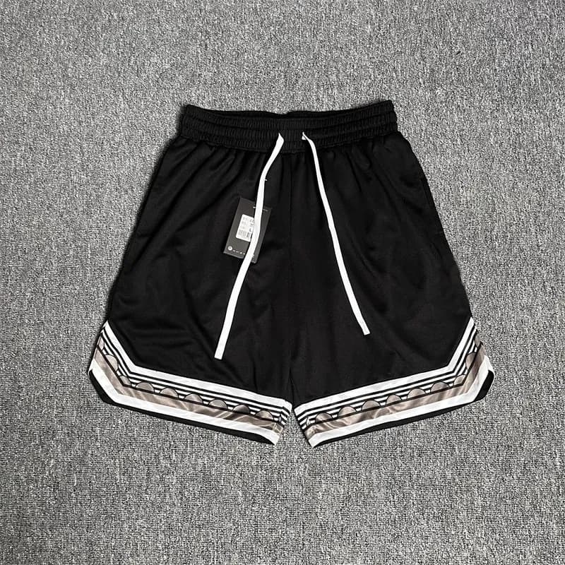 Basketball Shorts Tropical Leaf Print — 2226