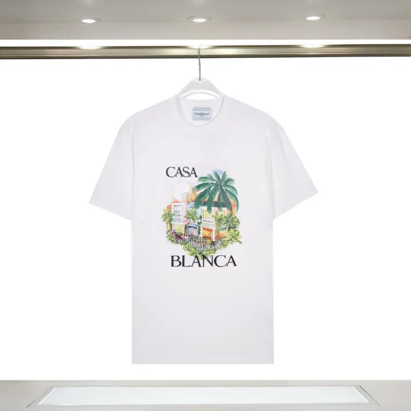 Casablanca T-Shirt Unity Is Power Graphic — 866 white