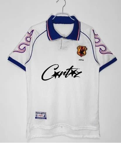 Brazil Away Jersey Corteiz Script — 98日本客场定制