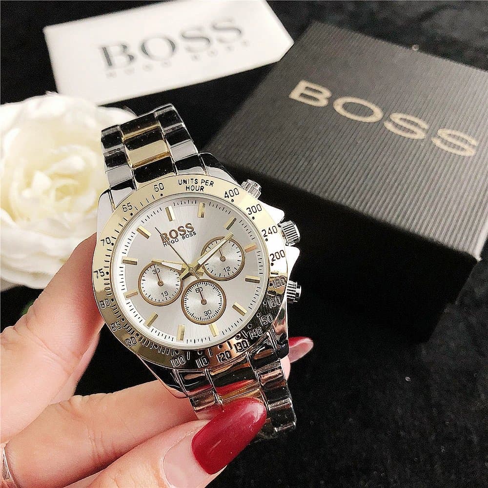 Hugo Boss Chronograph Watch Stainless Steel — 2SG