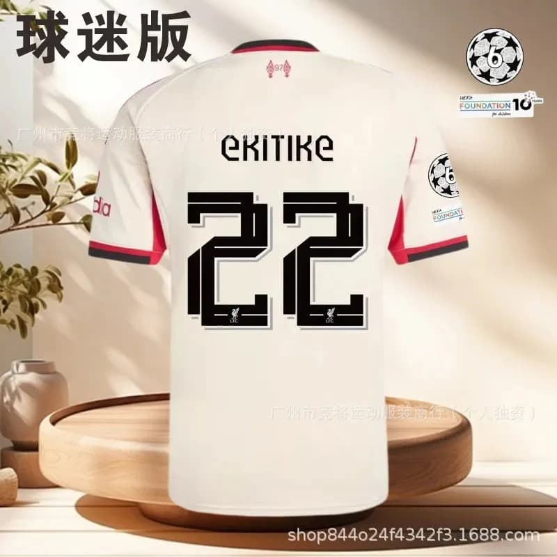 Adidas Real Madrid Training Set Emirates Fly Better — 颜色-客场22号欧冠;尺码-M