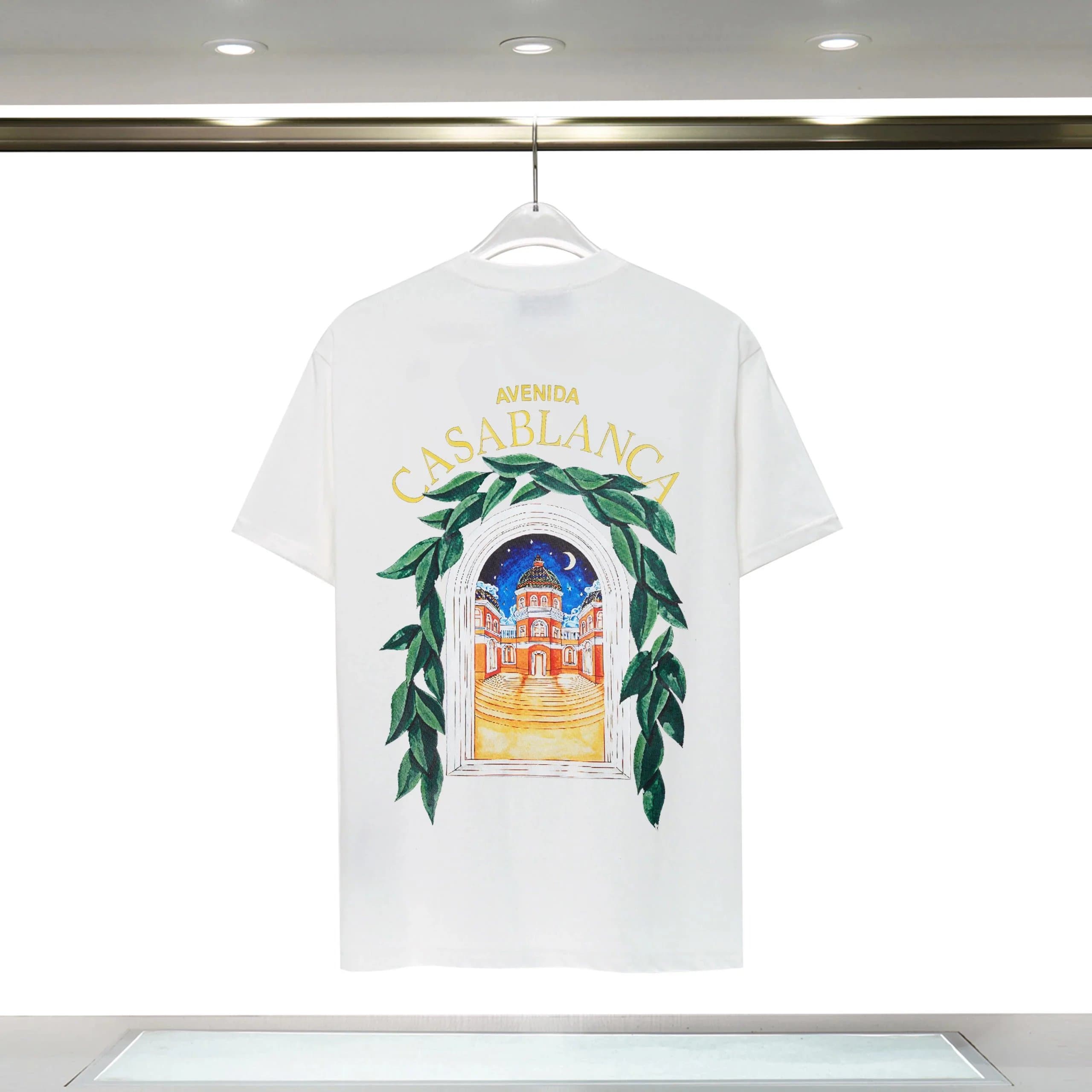 Casablanca Stork Joy Tee Multi-Stork Print — 010128031-2