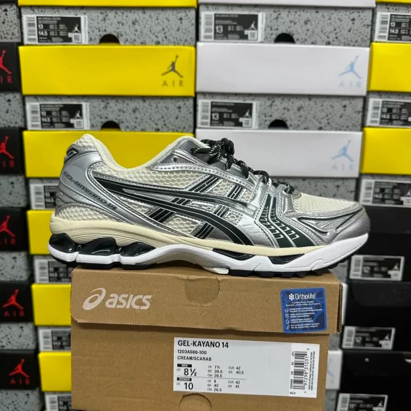 Asics GEL-KAYANO 14 Cream/Scarab
