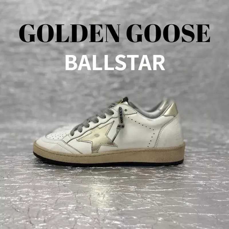Golden Goose Ballstar Metallic Star