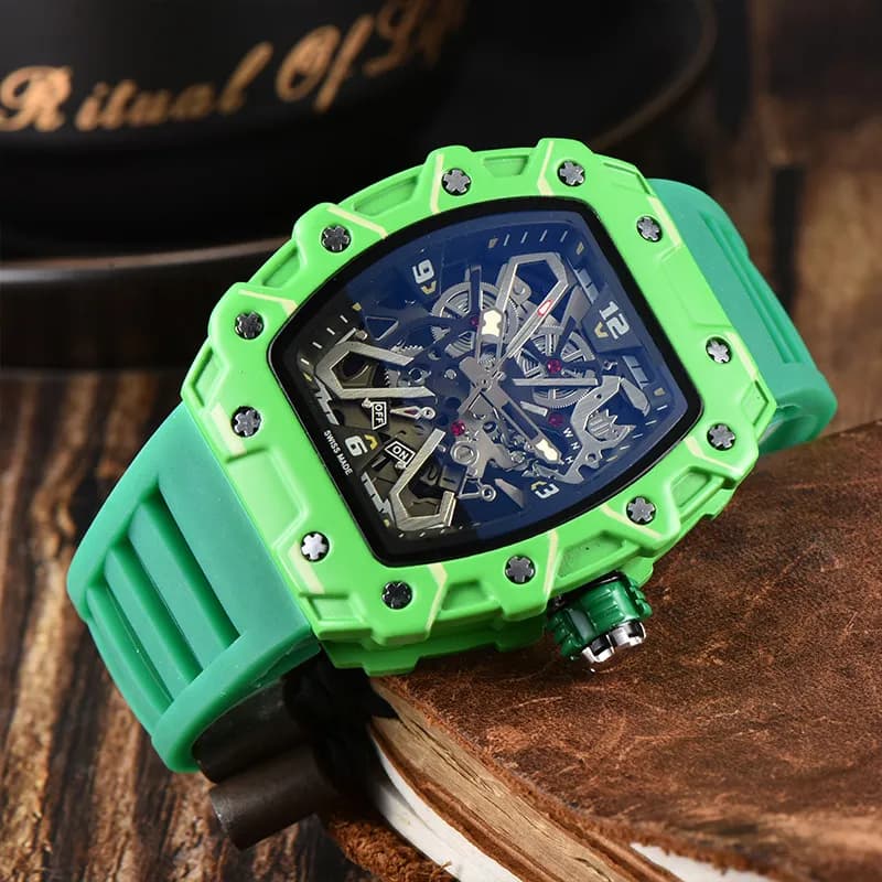 Richard Mille RM 011 Skeletton Green