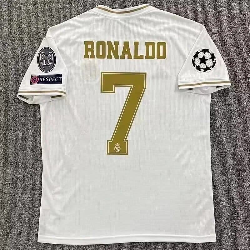 Adidas Home Jersey Ronaldo 7 Gold