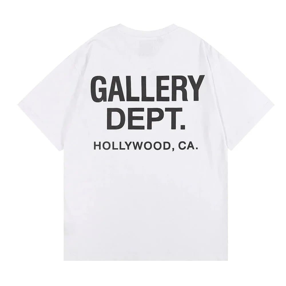 Graphic Tee Gallery Dept. Back Print — 白色