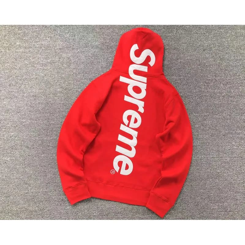 Supreme Zip-Up Hoodie Camo — E550#红色