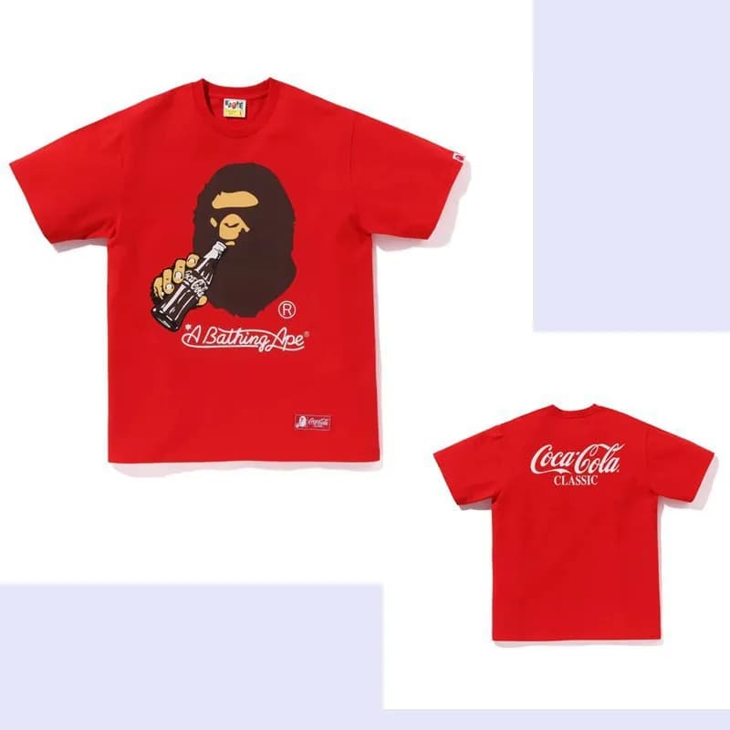 BAPE Ape Head Tee Brown Ape Head — 1011红色