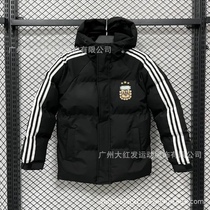 Jordan Softshell Jacket PSG Collaboration — 阿根廷加厚棉衣戴帽
