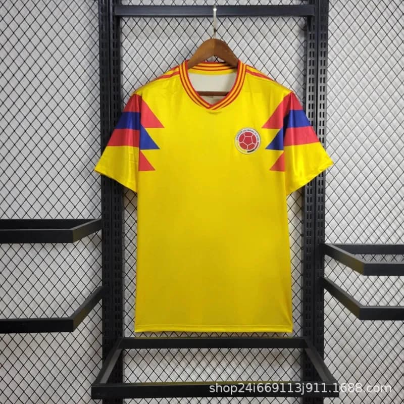 Adidas CBF Brazil Jersey 1994 World Cup Home — 1990哥伦比亚主场