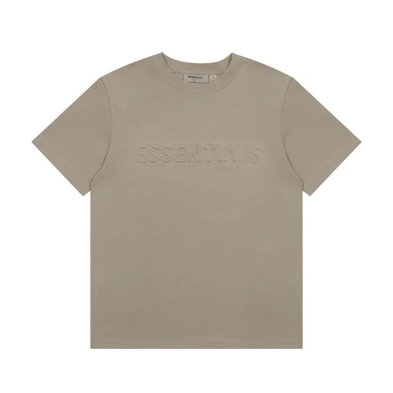 Fear of God Essentials Essentials Tee Metallic Logo — 2308褐色