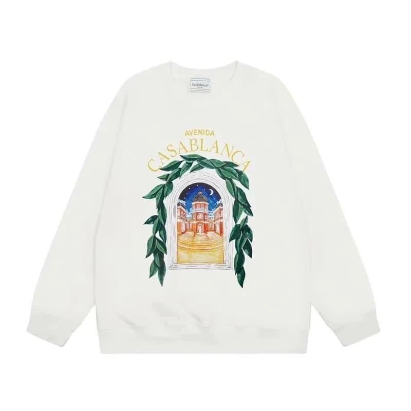 Casablanca Crewneck Sweatshirt Citrus Patch — 32