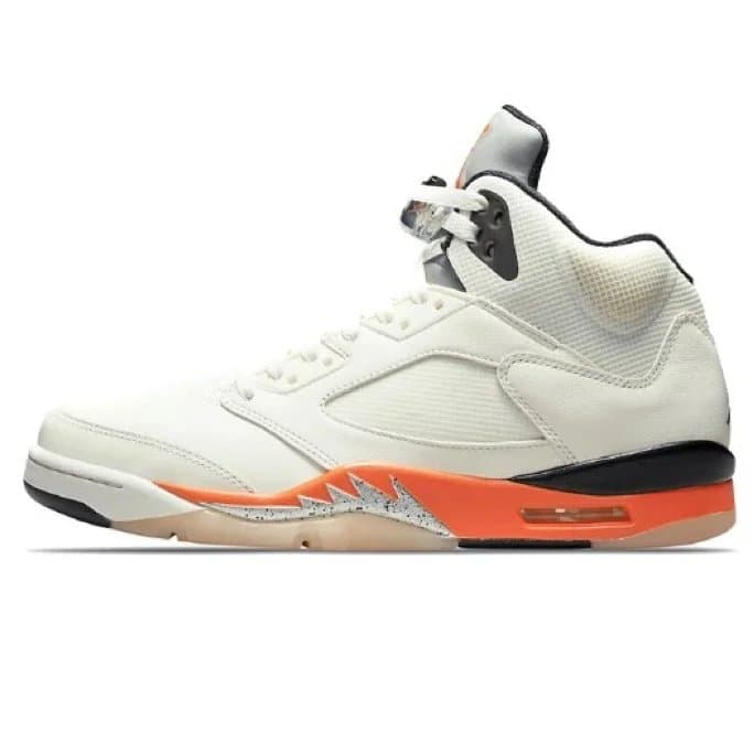 Air Jordan 5 Fire Red — A5高米白橙底