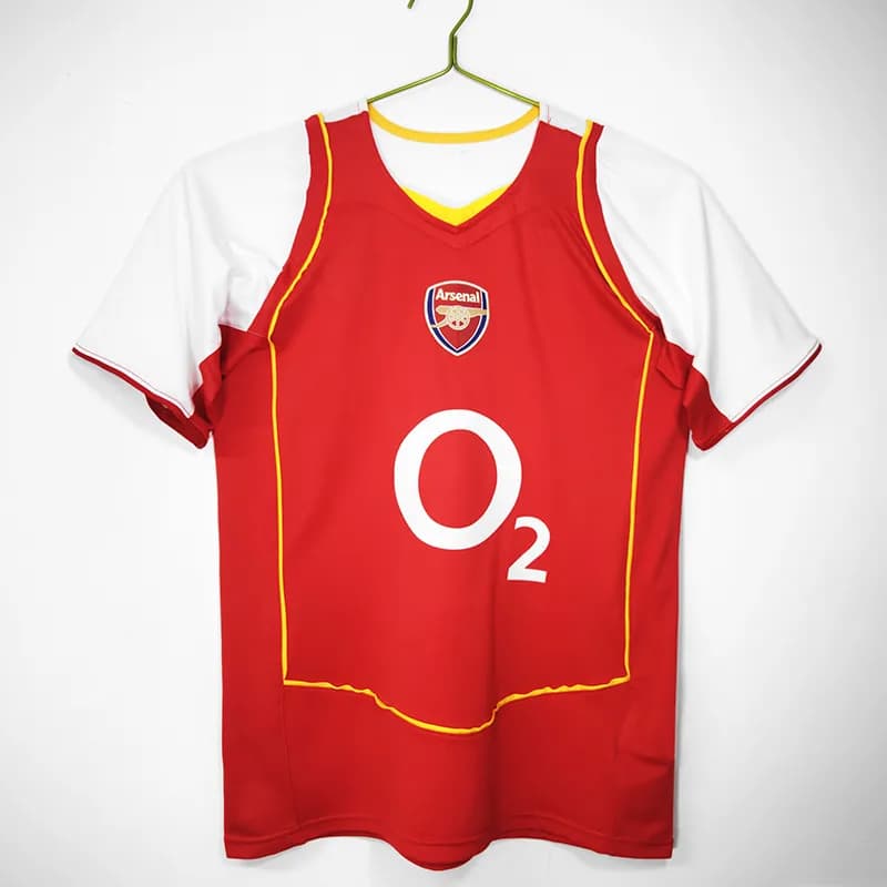 Home Shirt Pirelli Sponsor — 04/05阿森纳主场
