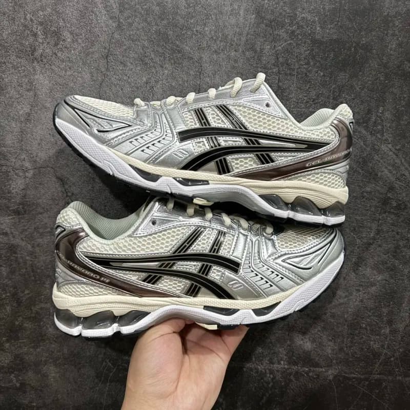 Asics Gel-Kayano 14 Silver Black