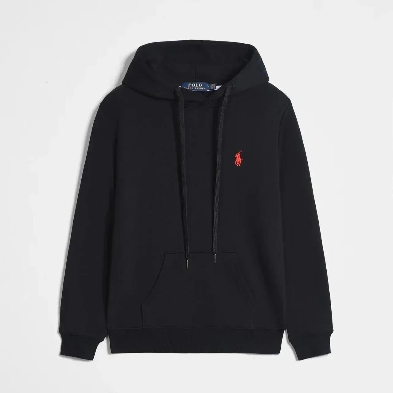 Polo Ralph Lauren Full-Zip Hoodie Light Blue — 套头黑色(红标)