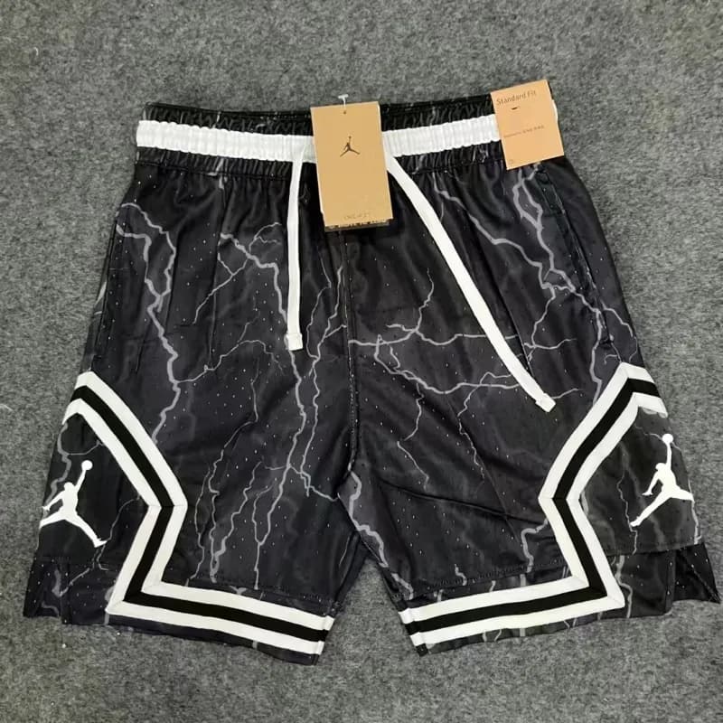 Jordan Basketball Shorts Lightning Print
