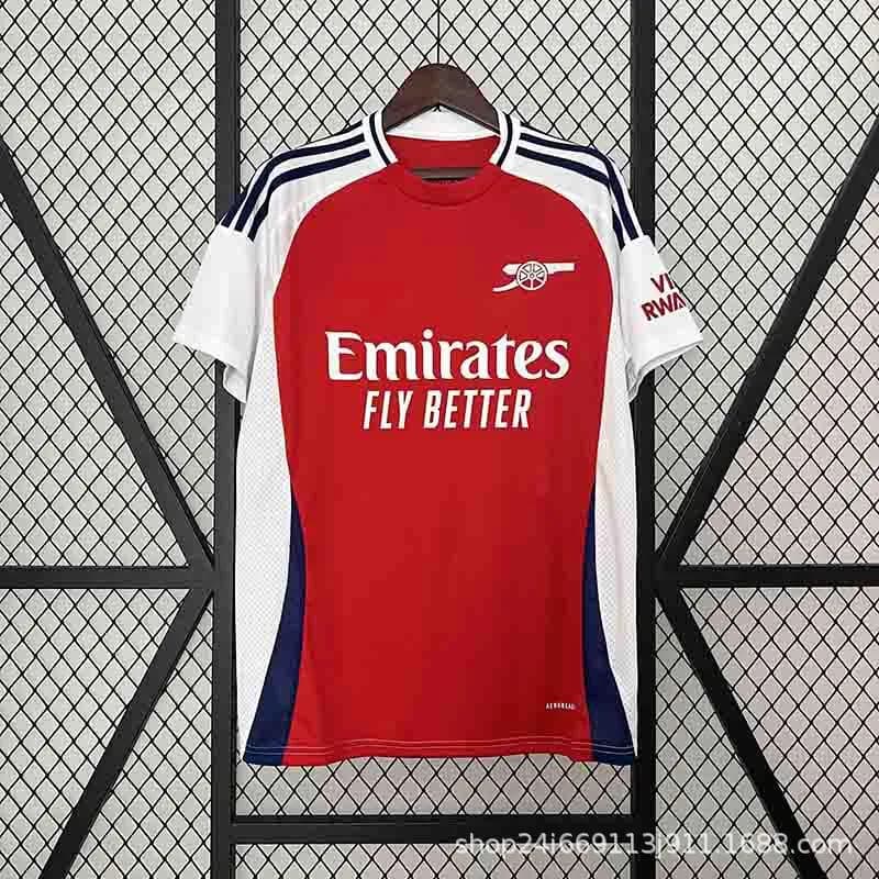Adidas T-Shirt Arsenal Striped — 24-25阿森纳主场