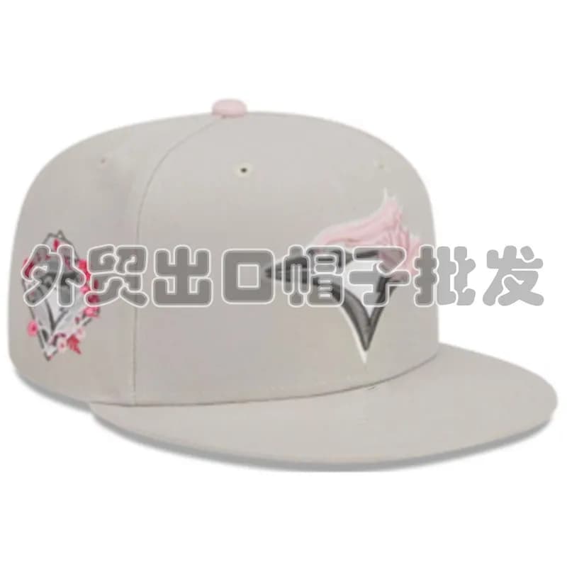 MLB Snapback Cap Floral Embroidery