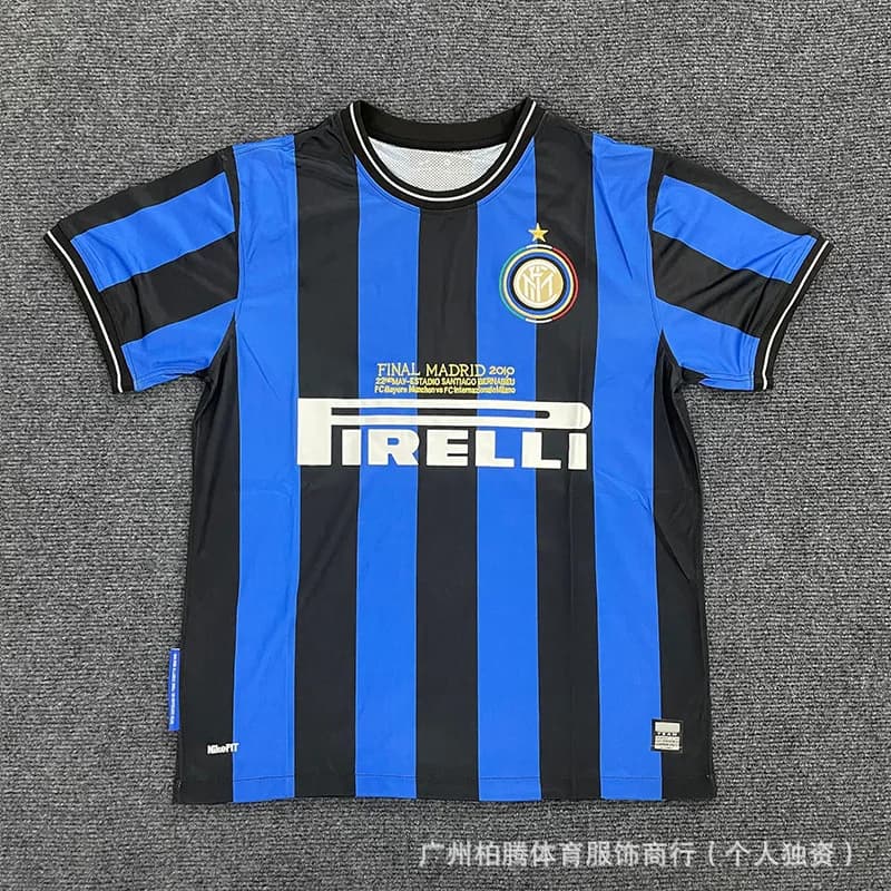 2010 UEFA Champions League Final Jersey Inter Milan Home